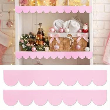 Imagem de AceOrbit Pacote com 8 acabamentos de madeira recortados decorativos moldagem de acabamento de madeira recortada decorativa para sala de aula em casa parede janela armário prateleira porta molduras