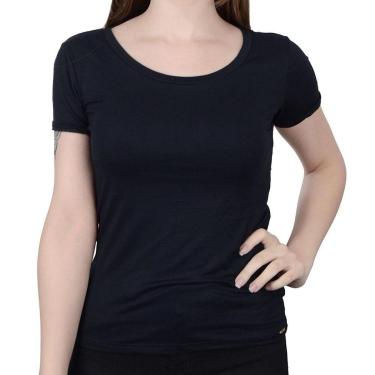 Imagem de Camiseta Feminina Lunender Viscose Preto - 00369-Feminino