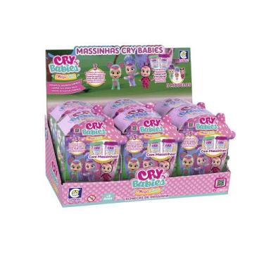 Imagem de Brinquedo Massinha Display Cry Babies Surprise - Cotiplás