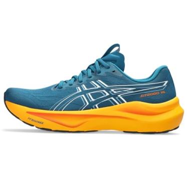 Imagem de ASICS Tênis de corrida masculino GT-2000 14, azul-petróleo escuro/branco, 42