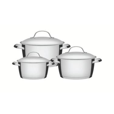 Imagem de Jogo Tramontina de Panelas Allegra 3 pçs, 3