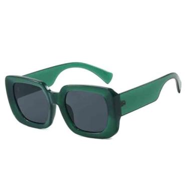 Imagem de Óculos de Sol Unissex com Estampa de Leopardo e Hastes Largas, Proteção UV400, Ideais para Esportes ao Ar Livre, Corrida e Ciclismo, Verde e Cinza