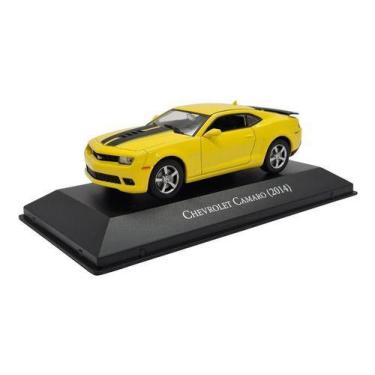 Imagem de Miniatura Chevrolet Camaro Amarelo Metal 1:43 - Planeta Deagostini, Am