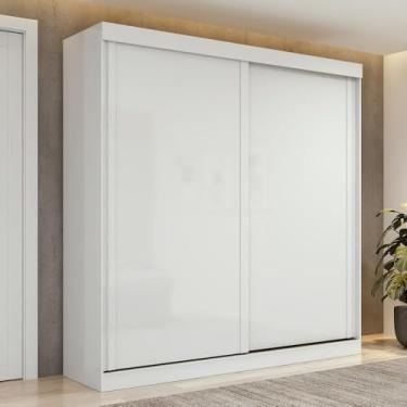 Imagem de Guarda-roupa 2 Portas de Correr 2 Gavetas Easy Light Branco