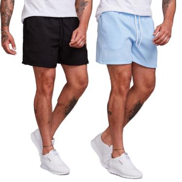 Imagem de Kit 2 Bermudas Shorts Masculina Linho-Masculino