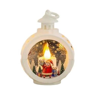 Imagem de Lanterna De Natal LED Portátil, Decoração De Pendente Com Luzes De Ven
