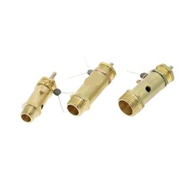 Imagem de Válvula do compressor de ar da bomba 0,1Mpa - 1,0Mpa 1KG - 10KG Válvula de escape acionada por mola G1/4 G3/8 G1/2 Válvula de pressão (1/10.2 cm, 10KG)