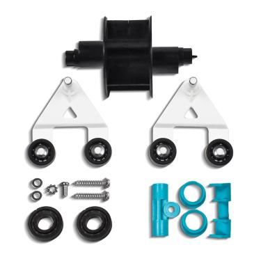 Imagem de WISLULU Peças de limpeza de piscina e turbina AXV621DAT, compatível com kit de reconstrução Hayward Navigator, compatível com aspirador de pó de piscina XL/Pro/Wanda The Whale/Aqua Bug, substitui