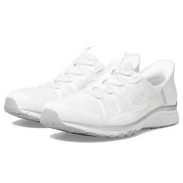 Imagem de Skechers Tênis feminino Hands Free Slip-ins Glide-Step - Excite, Branco = wsl, 34