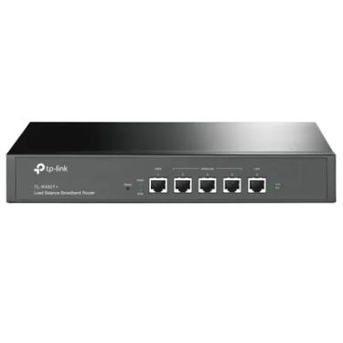 Imagem de Roteador Balanceador De Carga De Banda Tp-link Tl-r480t+ / 1wan / 3wan/lan / 1lan / 266mhz - Preto