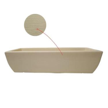 Imagem de Jardineira Viena para Plantas 60x25cm Floreira Polietileno - Alpe & Ar