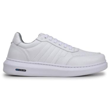 Imagem de Tênis Masculino Sapatênis Casual Em Couro Legítimo Confort 1070 - Parr