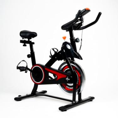 Imagem de Bicicleta Ergometrica Spinning Vertical Roda de Inercia 13 Kg Sport Bike Ergometrica | Ideal para Casa Silenciosa
