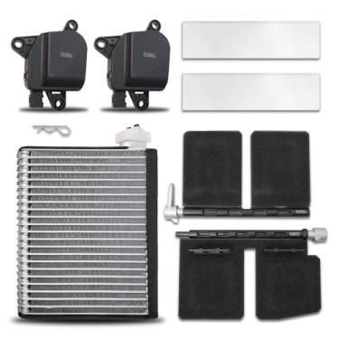 Imagem de SMMS Aquecedor de porta de ar + atuador de porta de ar + conjunto de núcleo de evaporador A/C compatível com Dodge Ram 1500 2500 3500 PICKUP 2003-2009 Substituir #5073964AA 5073956AA 604002 68004242AA