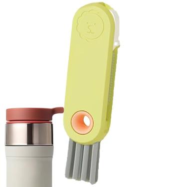 Imagem de Escova de limpeza de tampa, ferramenta de lavagem de fenda de tampa de copo, escova de limpeza de garrafa - para lacunas espaços apertados, ranhuras para cozinha doméstica