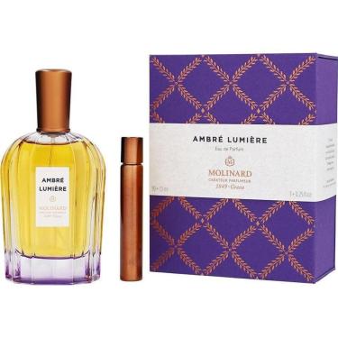 Imagem de Perfume Unisex Molinard Ambre Lumiere Eau De Parfum Spray 90 ml & Roll-on 7 Mini