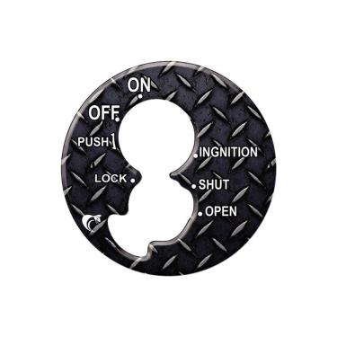 Imagem de Adesivo Resinado Ignição Honda Biz 125 - 2009 A 2016 - Preto Preto