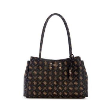 Imagem de Bolsa Carrie Logo Girlfriend Carryall Marrom-Feminino