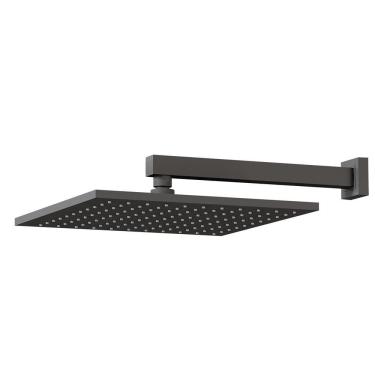 Imagem de Chuveiro Articulado De Parede  Metal Eros  Preto Fosco Fani