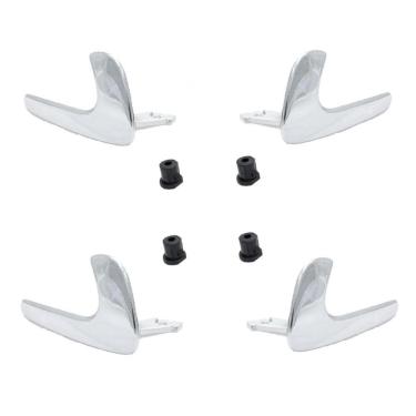 Imagem de Kit 4 Portas Maçaneta Interna Parati Gol Saveiro Cromada