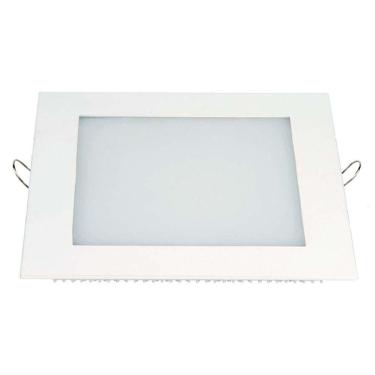 Imagem de Painel De Led Taschibra Quadrado Lux De Embutir 24w 6500k Bivolt