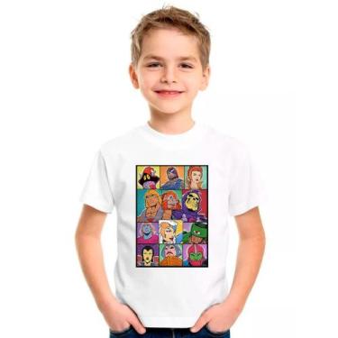 Imagem de Camiseta Desenho HE-MAN Moda Infantil Roupa Criança 01 - DESIGN CAMISE
