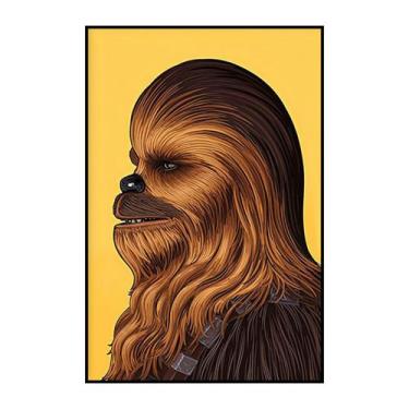 Imagem de Pôster: arte de parede, pintura decorativa, Chewbacca Retro Anime - yi