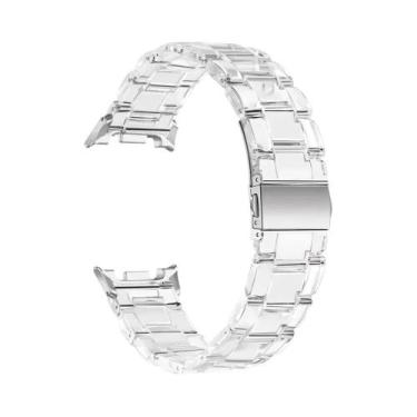 Imagem de Pulseira De Resina Transparente Para Samsung Galaxy Watch 8 Classic 46