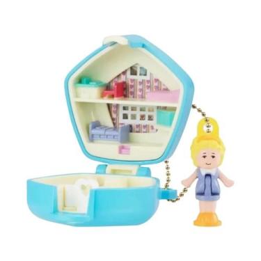Imagem de Chaveiro Colecionável Vintage Polly Pocket Mini Caixa Do Tesouro Para 