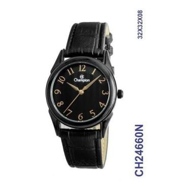 Imagem de Relogio champion analogico preto couro preto ch24660n - ORIENT