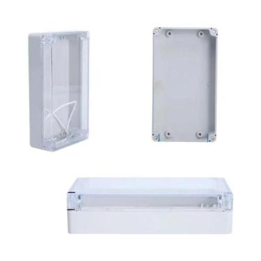 Imagem de Caixa De Plástico Transparente À Prova d'Água Para Projetos Eletrônico