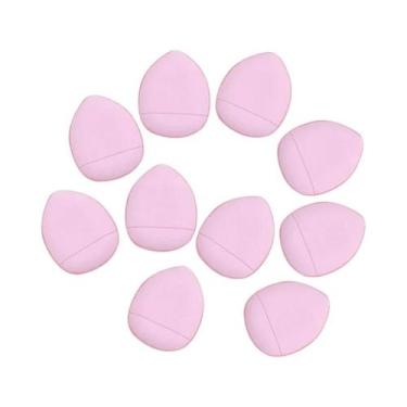 Imagem de Mini Esponja Aplicadora De Maquiagem Para Base, Pó Compacto, BB Cream 