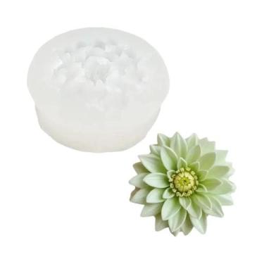 Imagem de Molde De Silicone Para Velas Aromáticas Florais, Artesanato DIY, Fabri