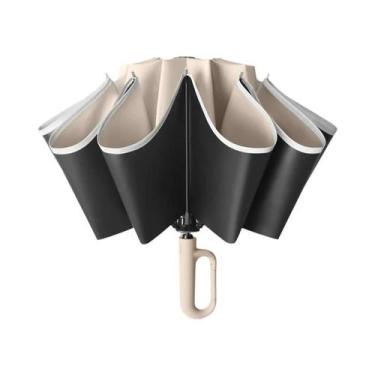 Imagem de Guarda-chuva Automático Grande Para Homens E Mulheres Com Fecho De Ane