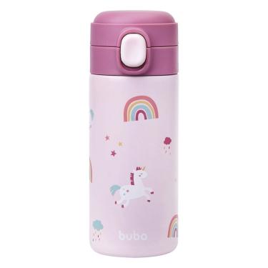 Imagem de Garrafa Térmica Parede Dupla Buba Magic Unicórnio 400ml
