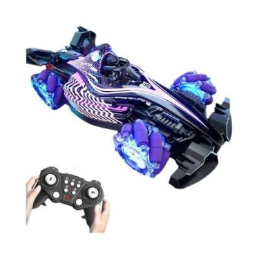 Imagem de Carro De Controle Remoto RC Para Meninos, Carro De Drift Com Spray, Ve
