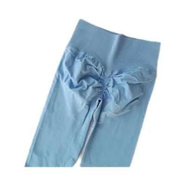 Imagem de Calças De Yoga Femininas De Cintura Alta Com Controle De Barriga, Efei