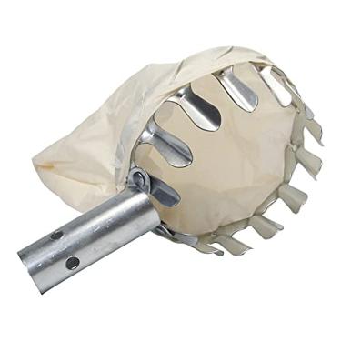 Imagem de esowemsn 1 peça de cesta de cabeça para colheita de frutas ferramentas de coleta de frutas portátil saco apanhador de frutas para colheita maçã cítrica pera pêssego