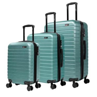 Imagem de Conjunto de malas de viagem PMG Paris Swiss Move, Verde