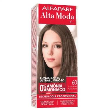 Imagem de Tonalizante Alta Moda 6.0 Louro Escuro Sem Amônia e Hidratante Profiss