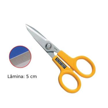 Imagem de Tesoura para Tecido Olfa com Lâmina Aço Inoxidável SCS-1