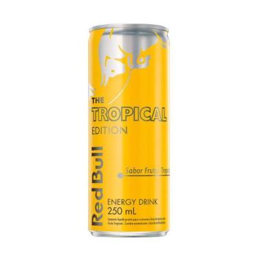 Imagem de Energético Red Bull Tropical Edition Sabor Frutas Tropicais 250ml, Fru