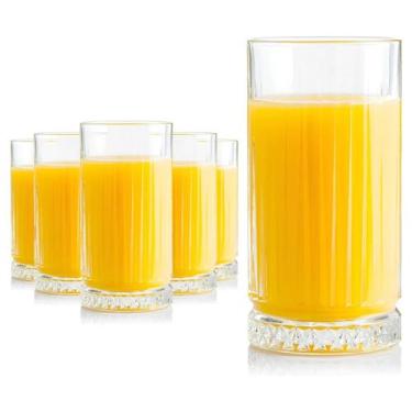 Imagem de Copo De Vidro Slam 6 Pçs 460ml Dolce Home 7,6X14,3cm