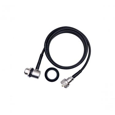 Imagem de Cabo Coaxial UHF Aquário M-801K para Transmissão de Sinal com Conector UHF RG-058 Preto...