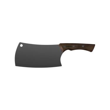 Imagem de Cutelo Churrasco Black para Quebrar e Separar Ossos em Aço Inox Escurecido com Cabo de...