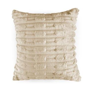 Imagem de Kit 02 Capas de Almofada Soft Aveludada 45cm x 45cm Com Zíper - Floren