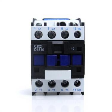 Imagem de Contator Tripolar Cjx2 1810 18A 3p + 1na - 380V - HS Automação