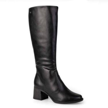 Imagem de Bota Mississipi Cano Longo - Feminino - Preto-Feminino