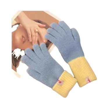 Imagem de Gorro Balaclava Feminino Quente E Grosso Com Cachecol Integrado - Aces