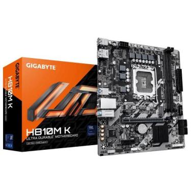 Imagem de Placa Mãe Gigabyte H810m k Ddr5 Lga 1851 Matx M.2 Nvme Display Port Hd